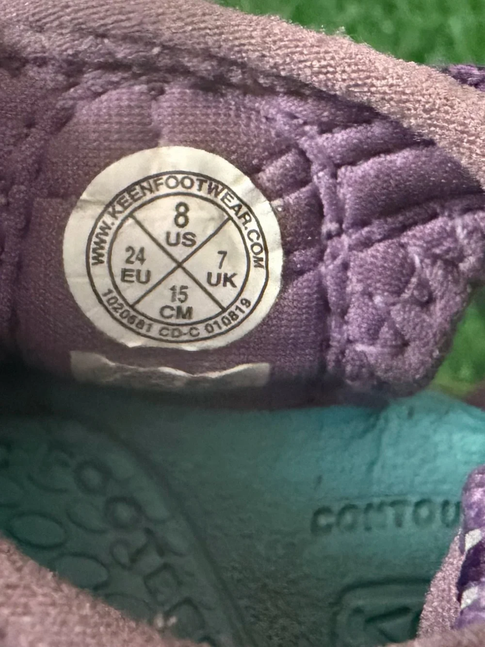Kids‎ Purple Outdoor Sandals - KEEN Style Size 8